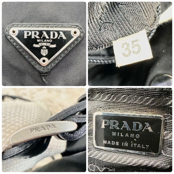 Prada Black Nylon Backpack for Men - Picture 9 of 10